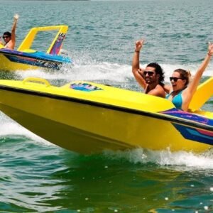 Tour en lancha rápida y snorkel en Cancún + Transporte
